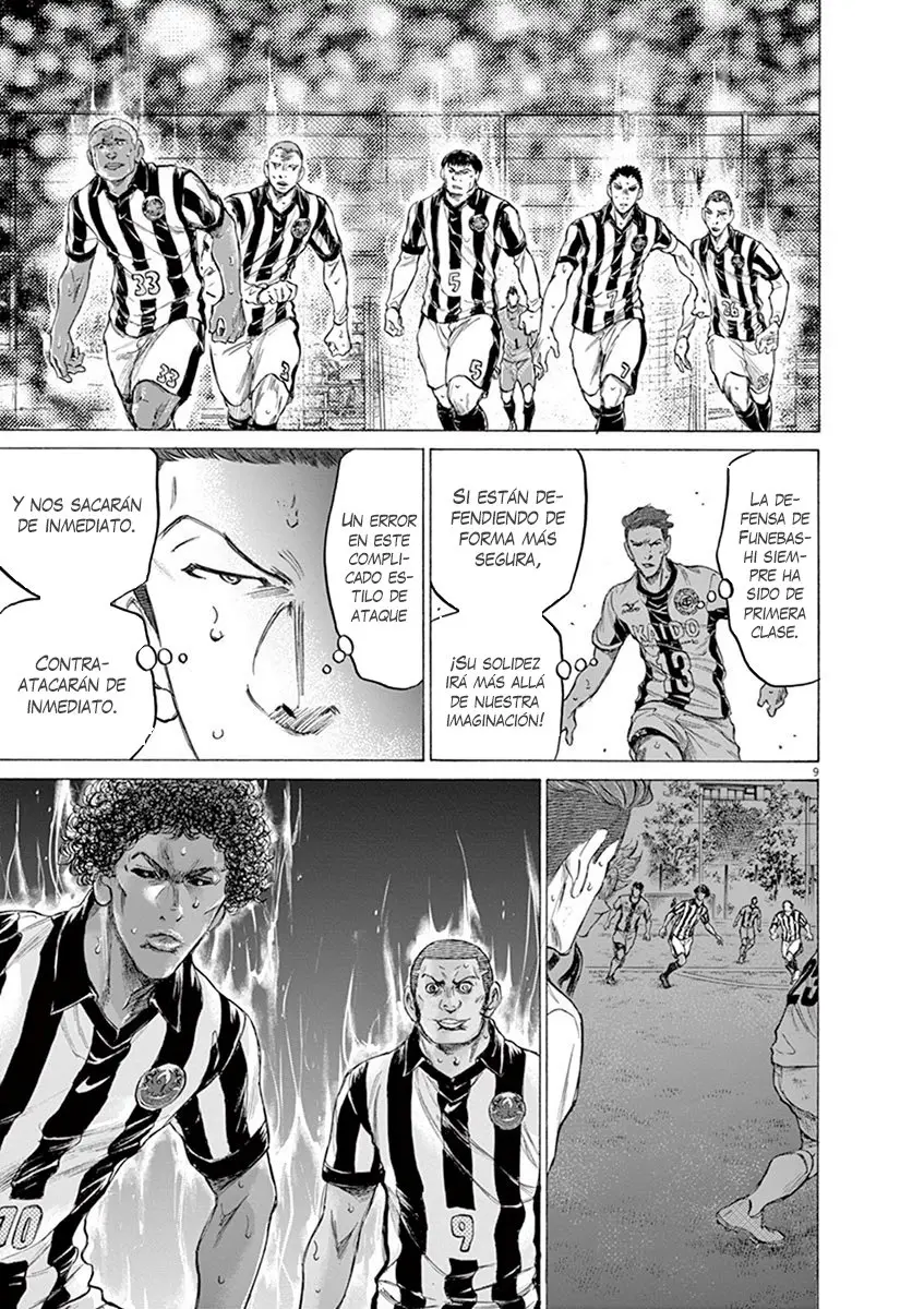 Ao ashi capítulo 186, página 10