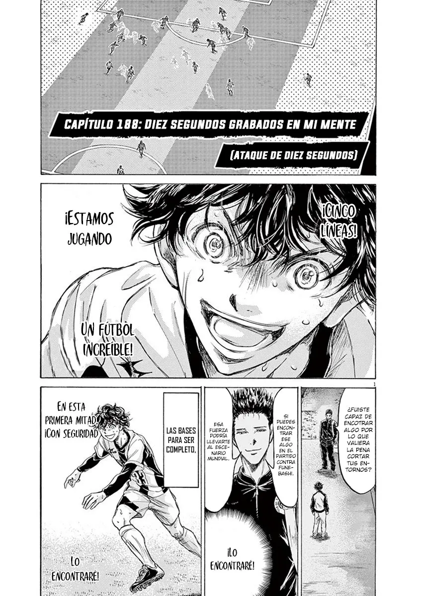 Ao ashi capítulo 188, página 2