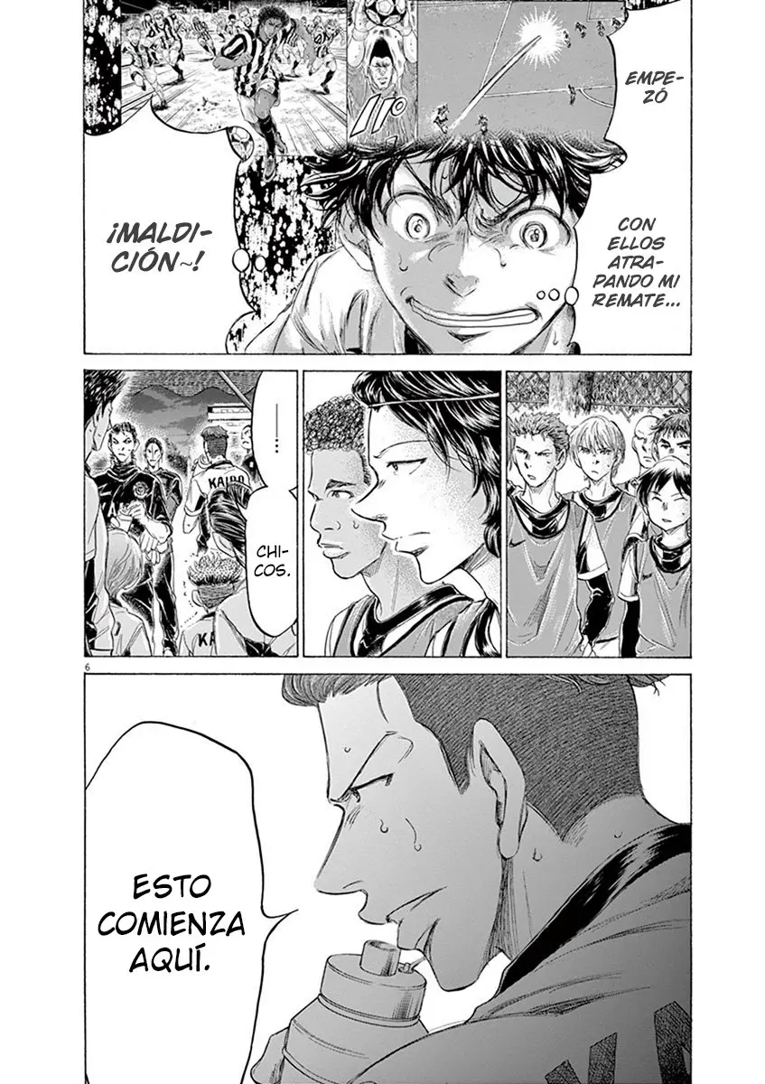 Ao ashi capítulo 189, página 7
