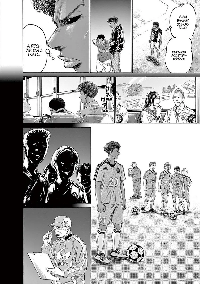 Ao ashi capítulo 195, página 11