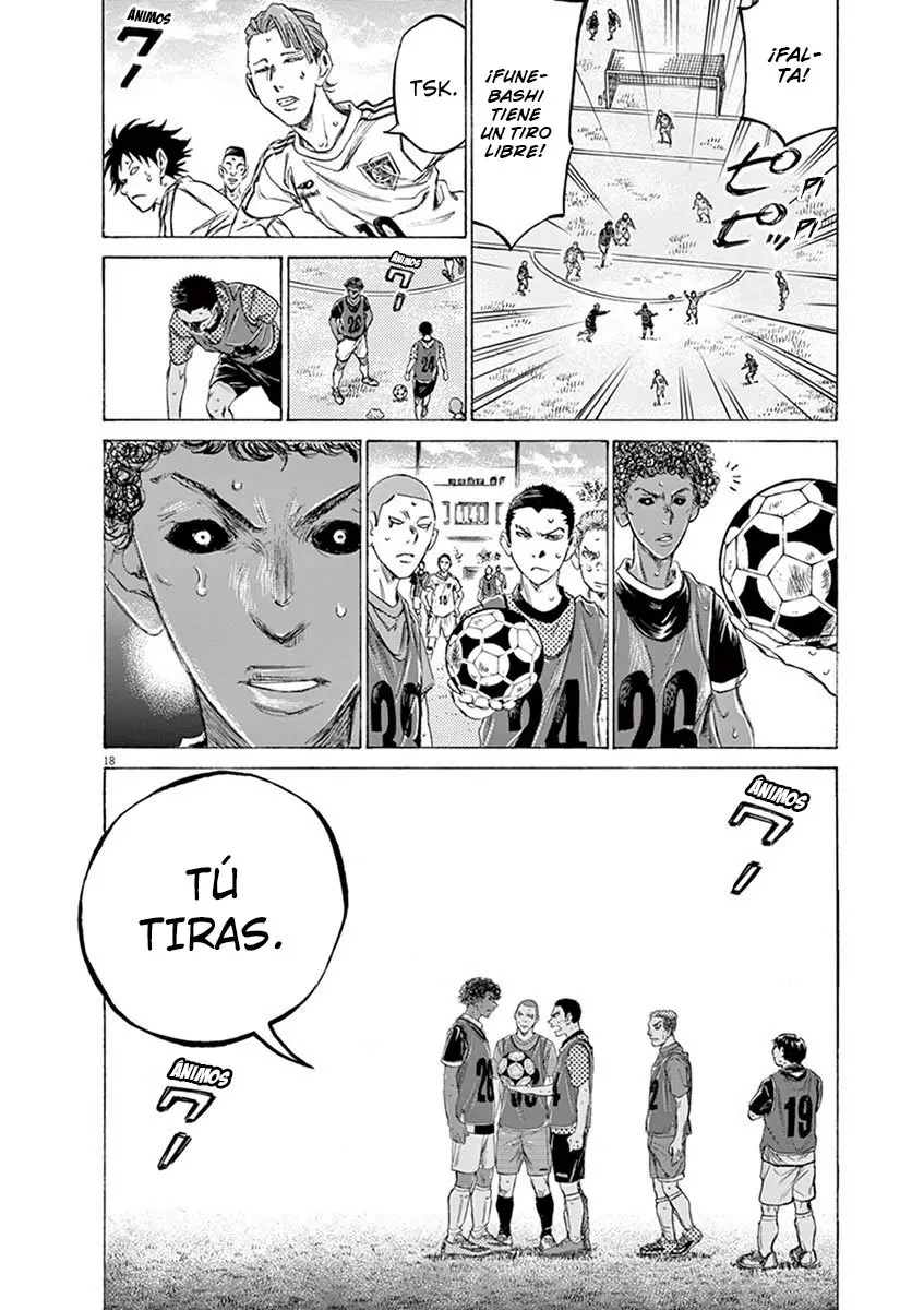 Ao ashi capítulo 195, página 19