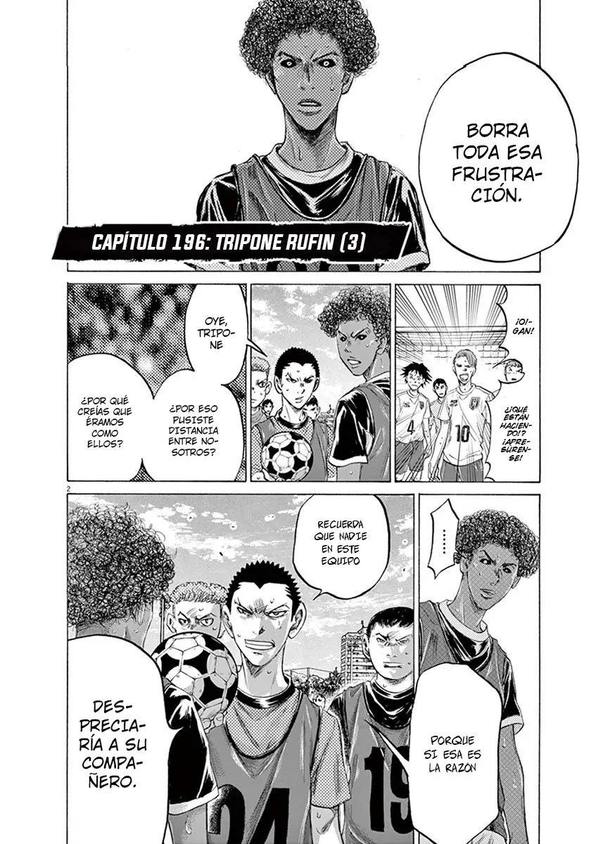 Ao ashi capítulo 196, página 3