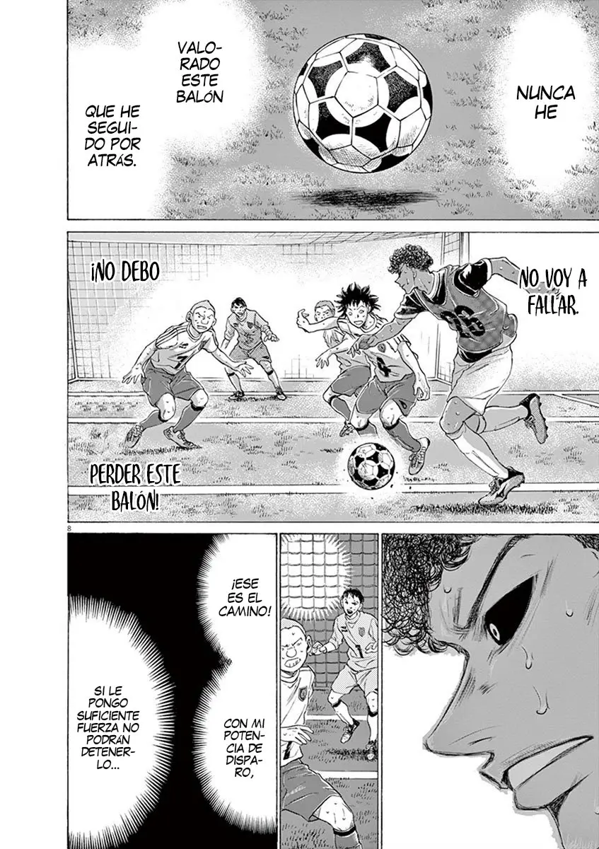 Ao ashi capítulo 196, página 9