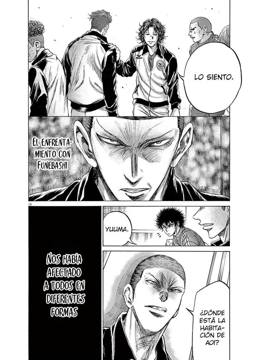 Ao ashi capítulo 202, página 19