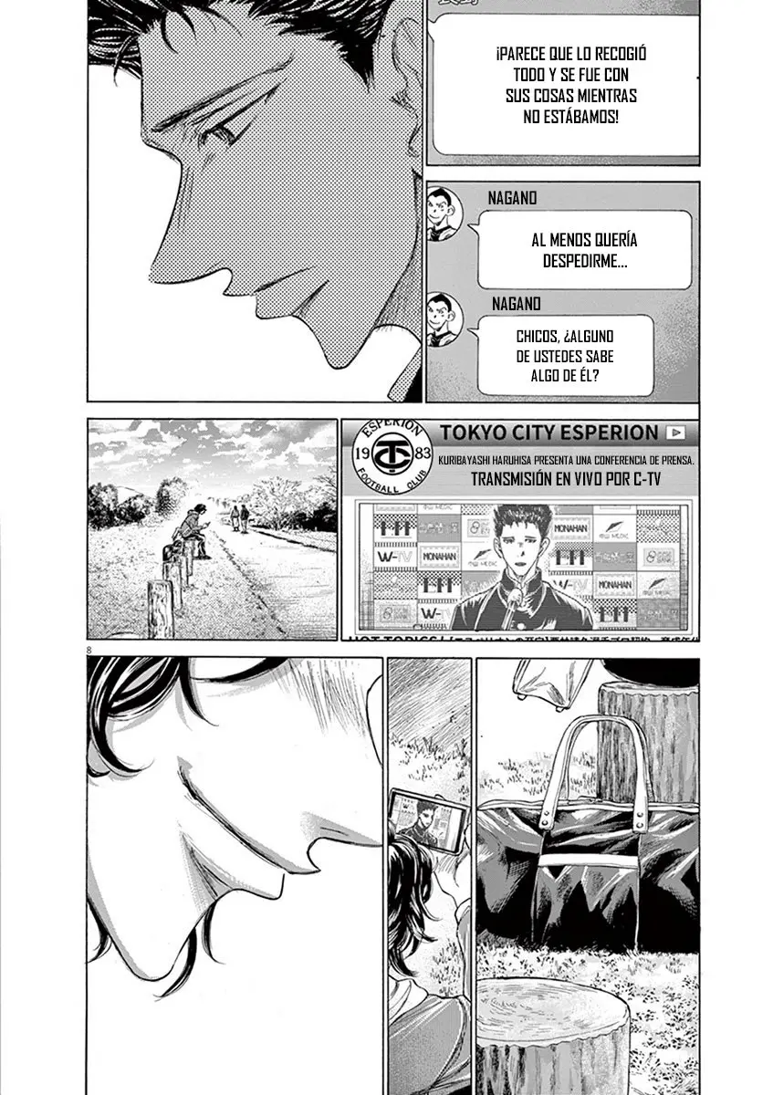 Ao ashi capítulo 206, página 9