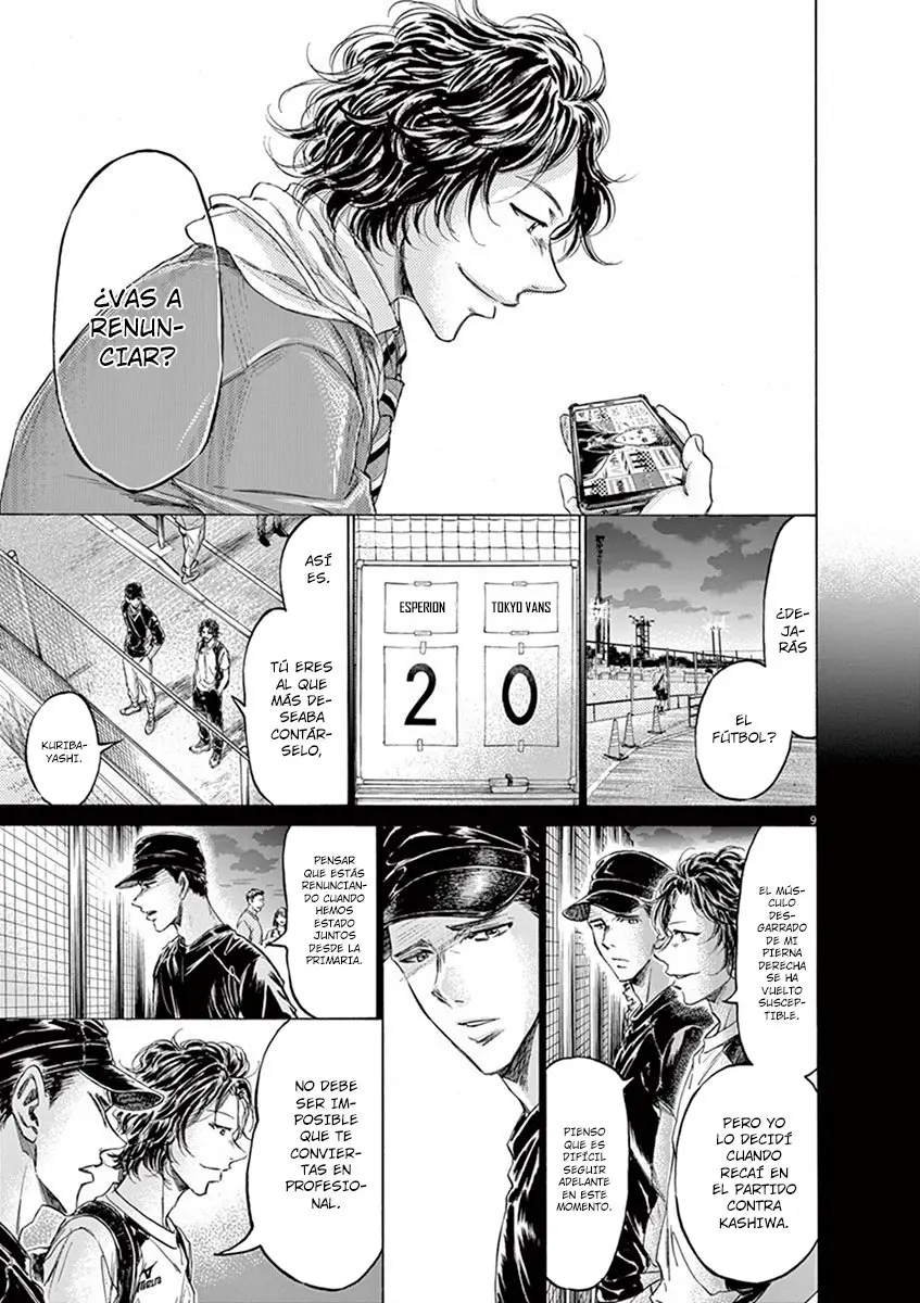 Ao ashi capítulo 206, página 10