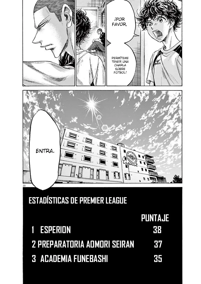 Ao ashi capítulo 206, página 21
