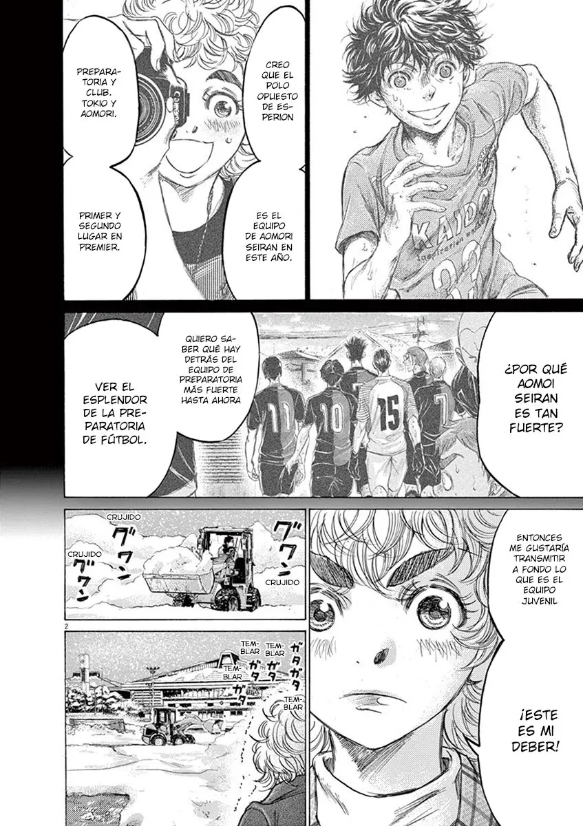 Ao ashi capítulo 208, página 4