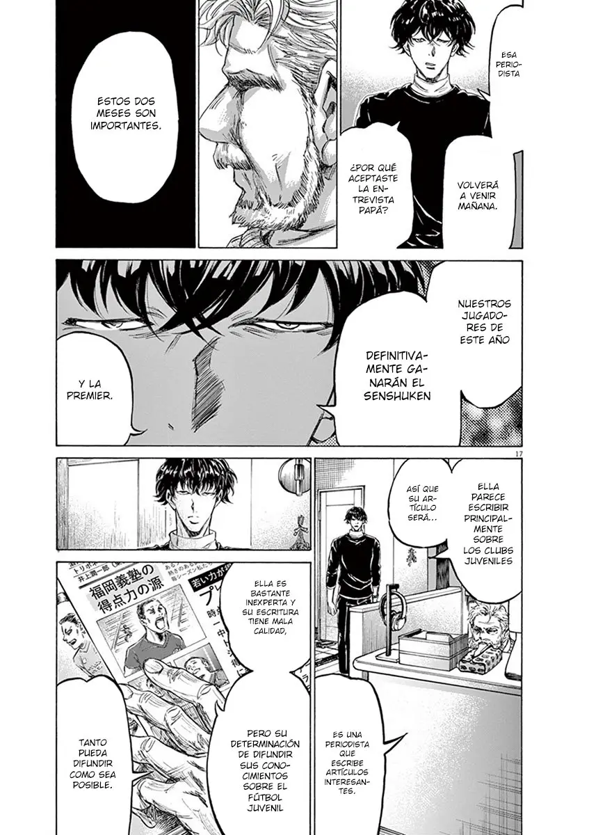 Ao ashi capítulo 208, página 19