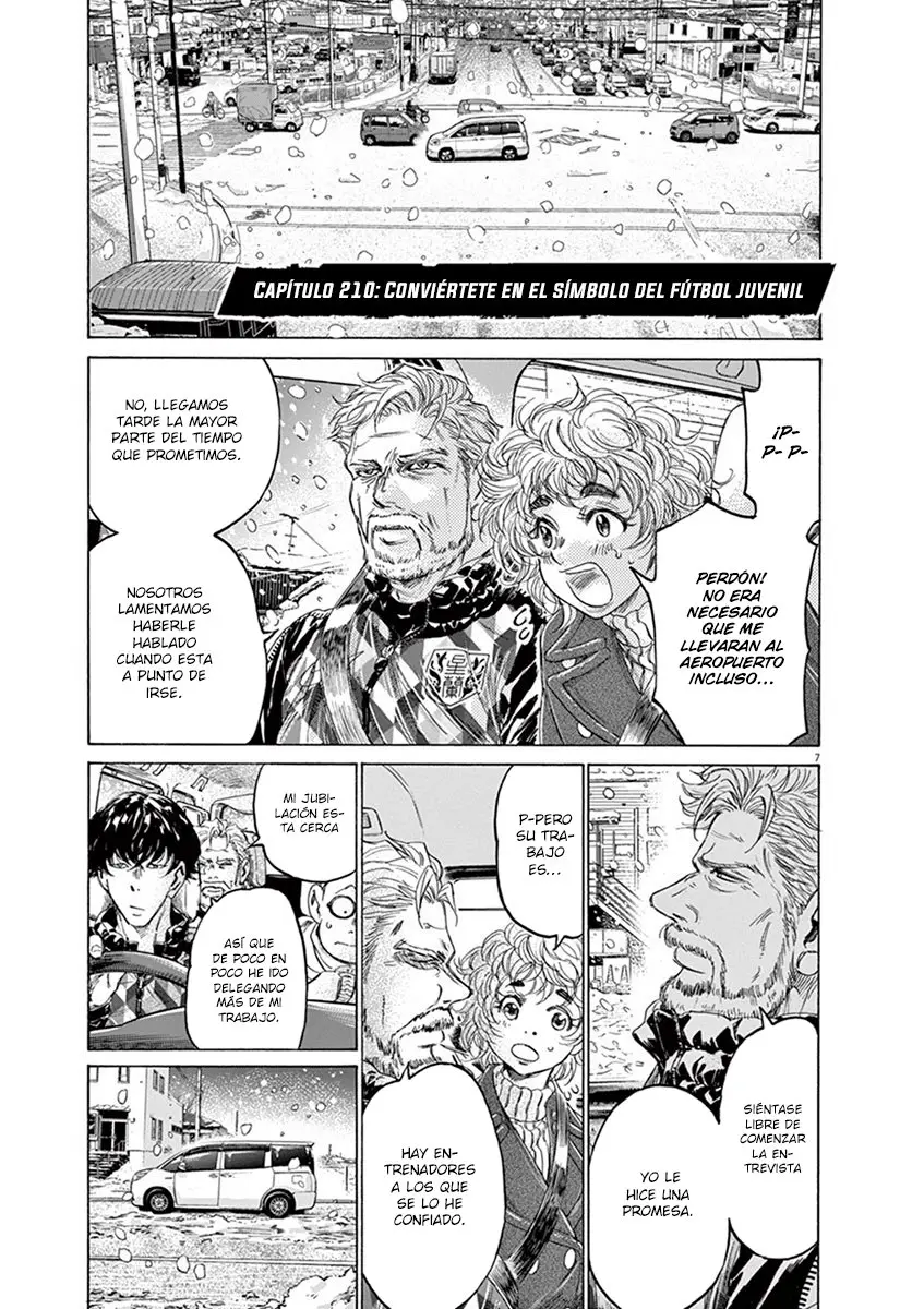 Ao ashi capítulo 210, página 8