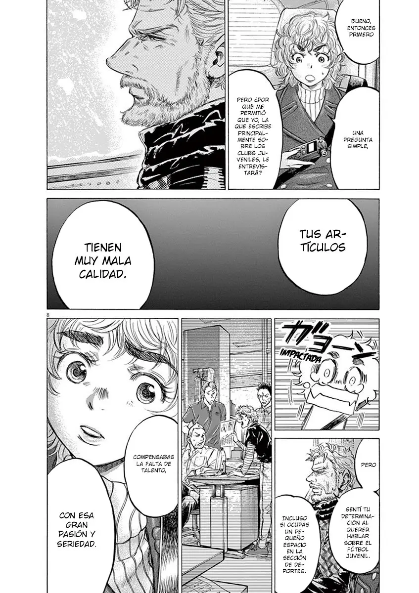 Ao ashi capítulo 210, página 9