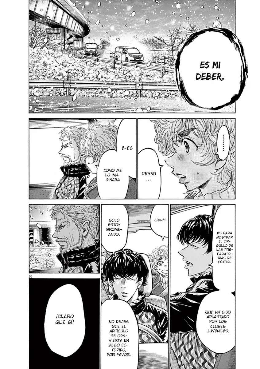 Ao ashi capítulo 210, página 11