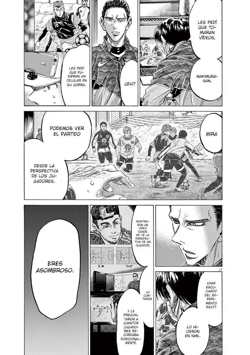 Ao ashi capítulo 210, página 18