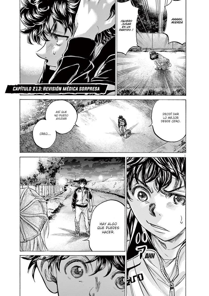 Ao ashi capítulo 213, página 2