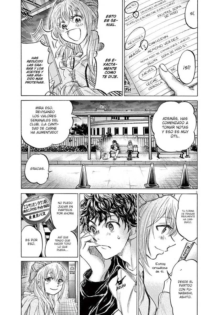 Ao ashi capítulo 213, página 4