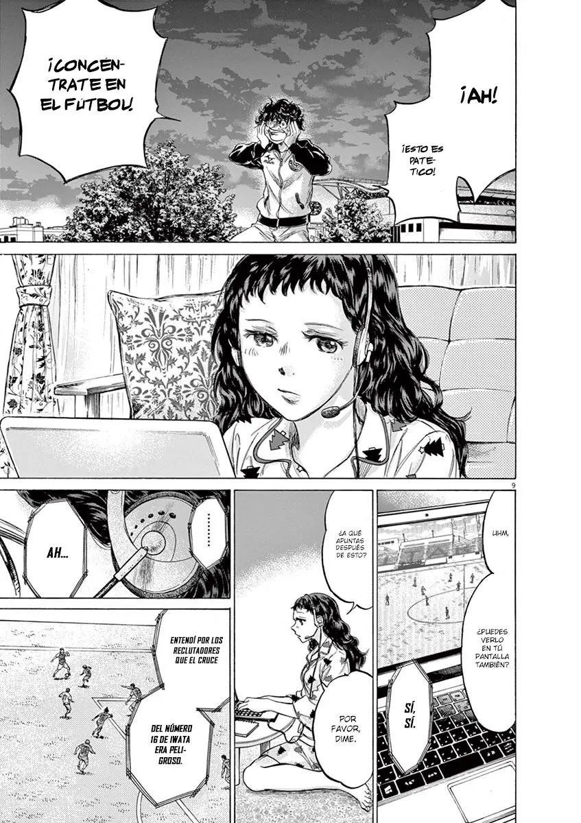 Ao ashi capítulo 213, página 10