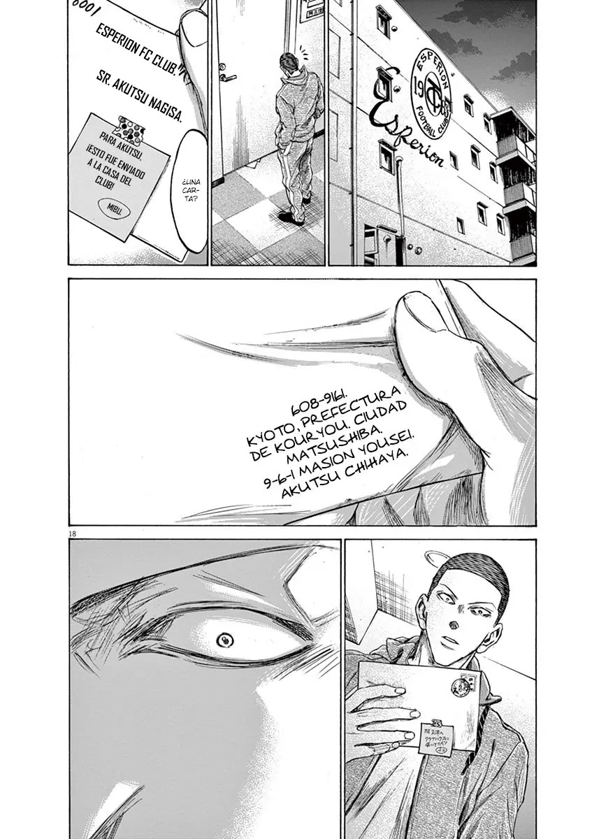 Ao ashi capítulo 213, página 19