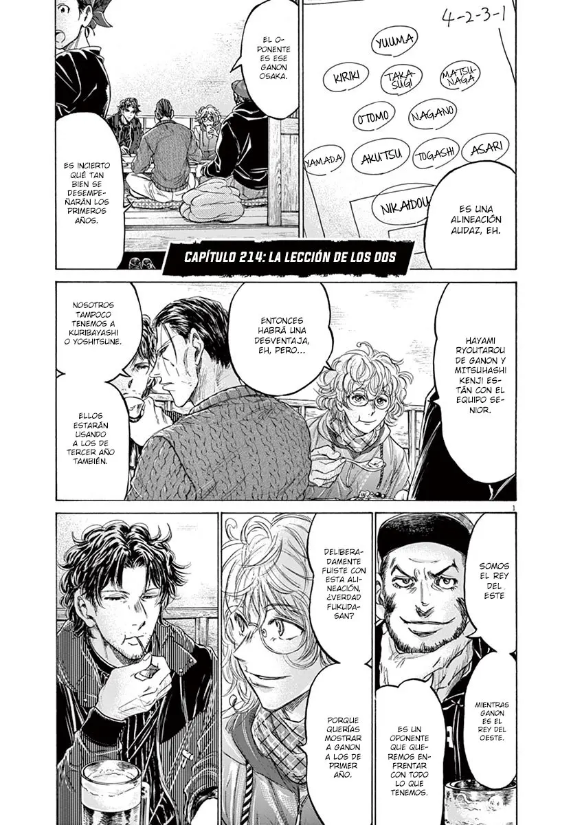 Ao ashi capítulo 214, página 3