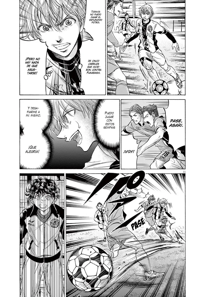 Ao ashi capítulo 215, página 12