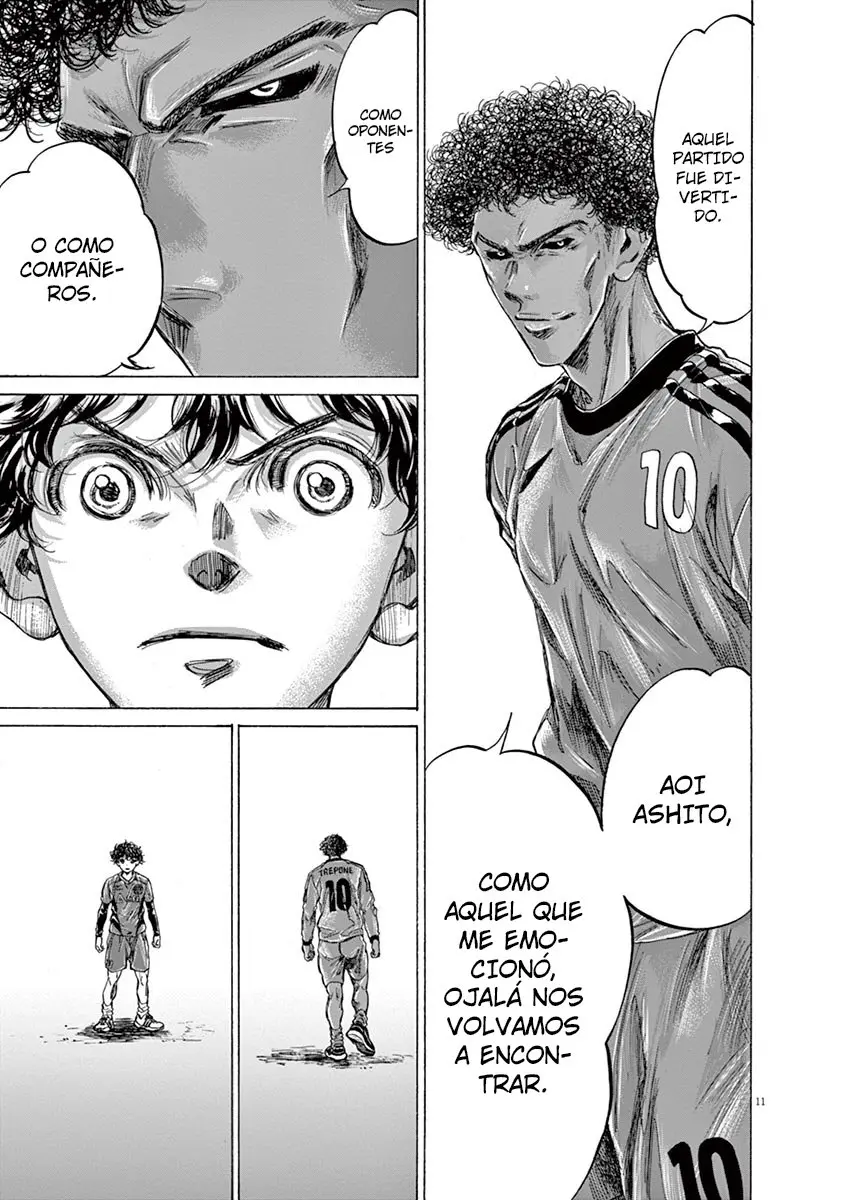Ao ashi capítulo 217, página 12