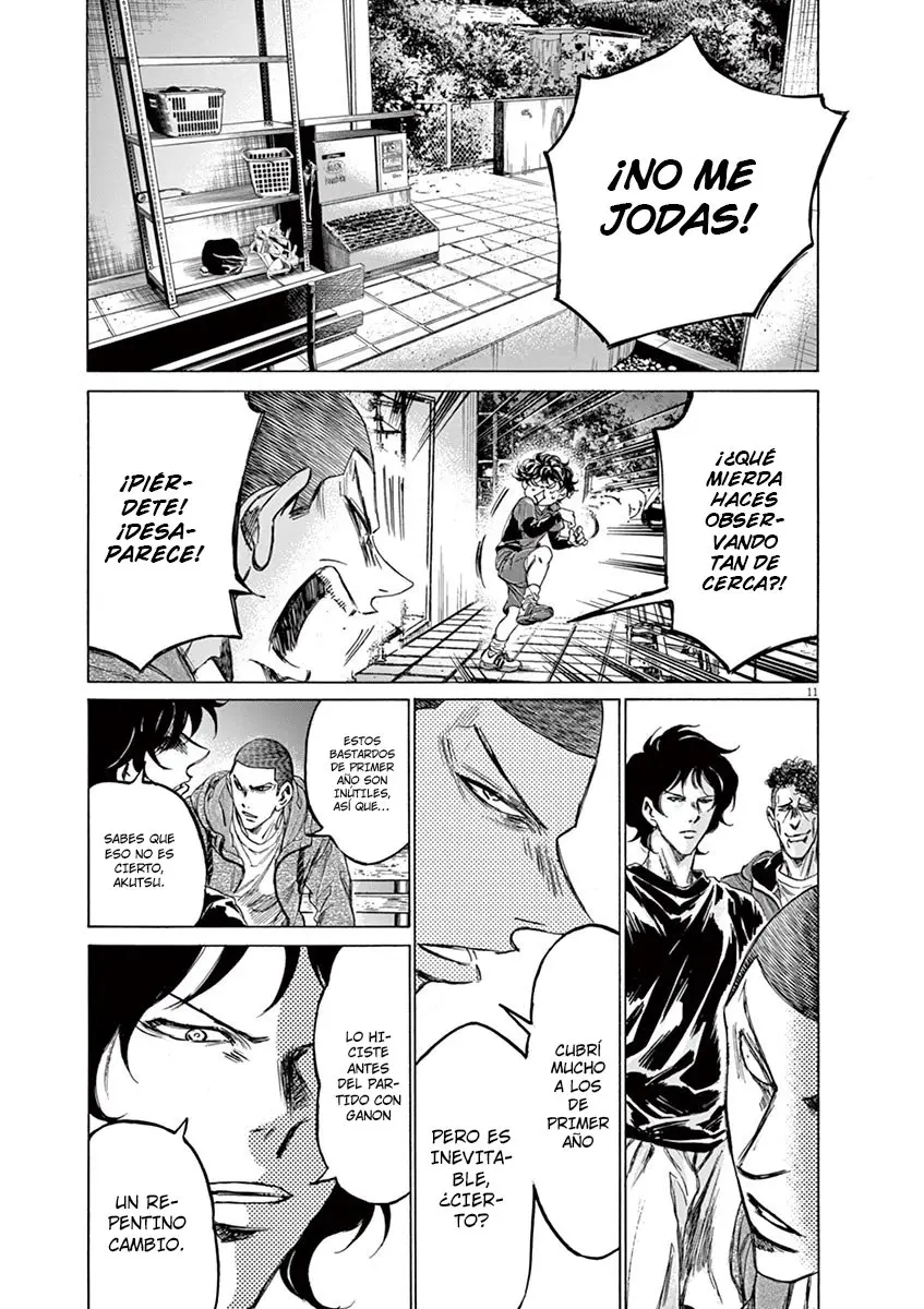Ao ashi capítulo 218, página 12