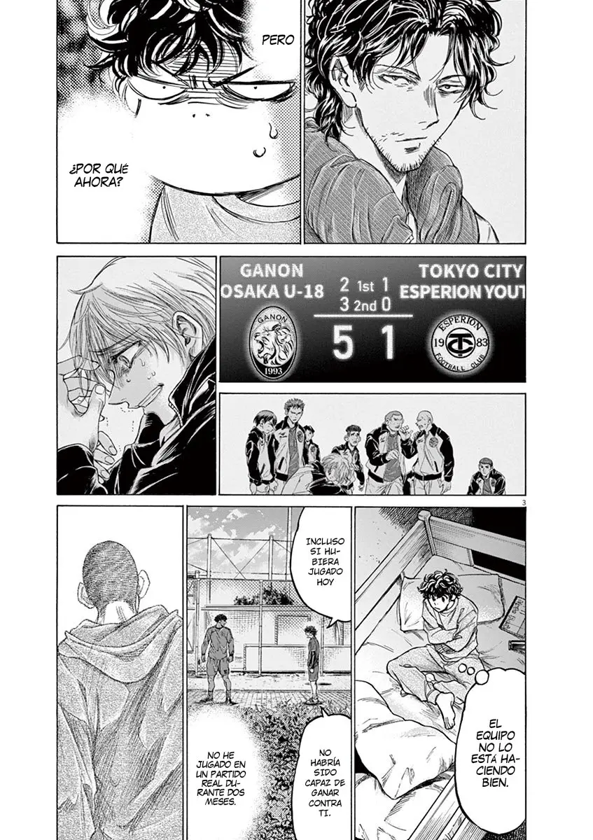 Ao ashi capítulo 219, página 4