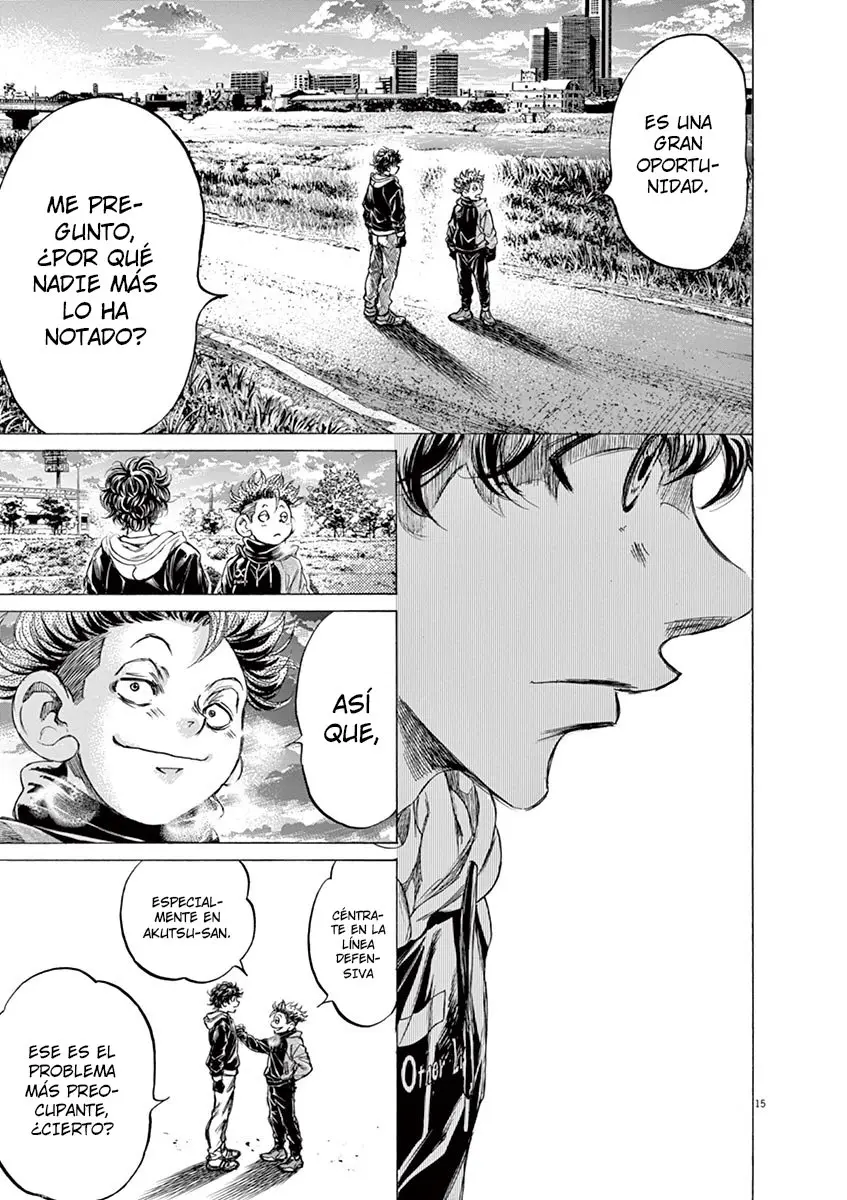 Ao ashi capítulo 219, página 16