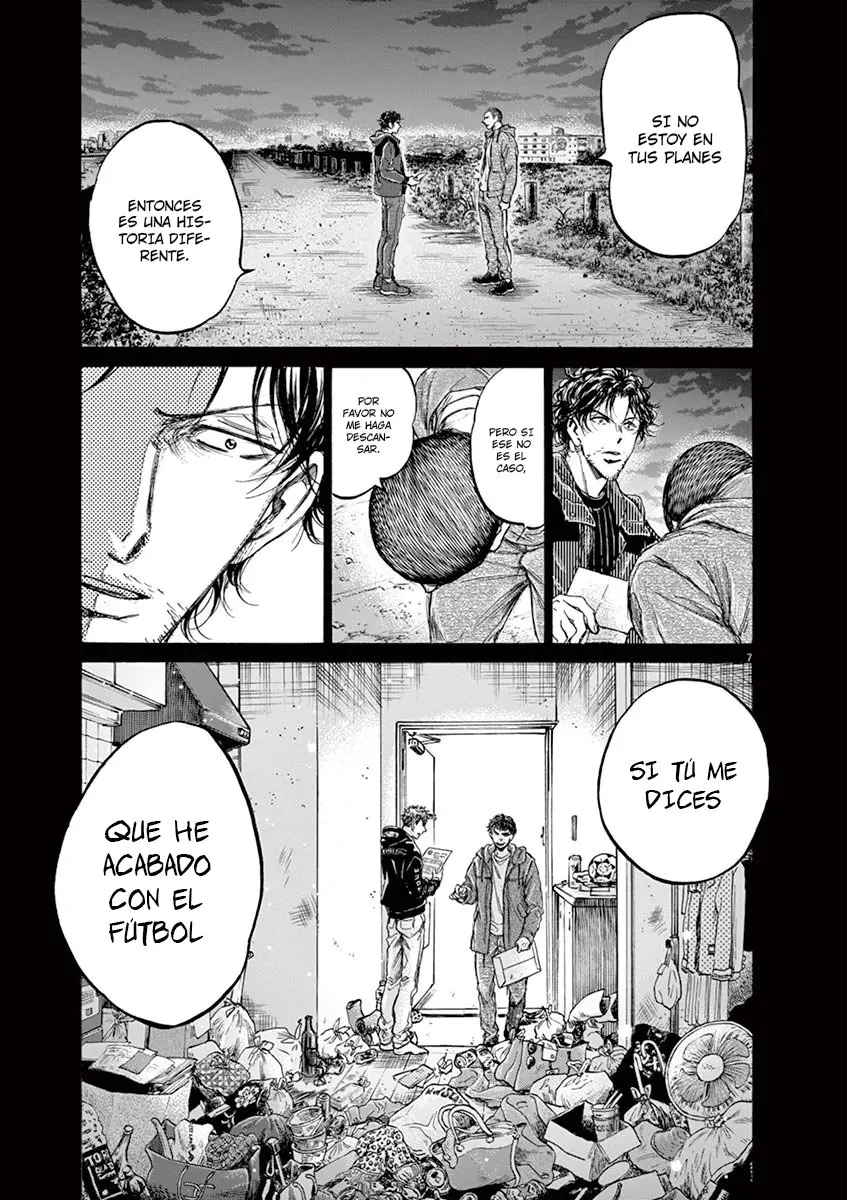 Ao ashi capítulo 221, página 8