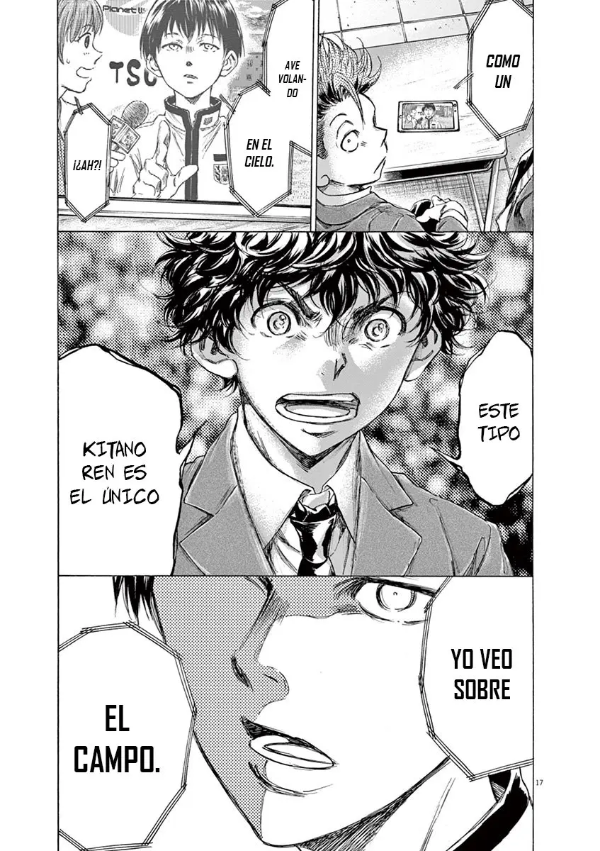 Ao ashi capítulo 221, página 18