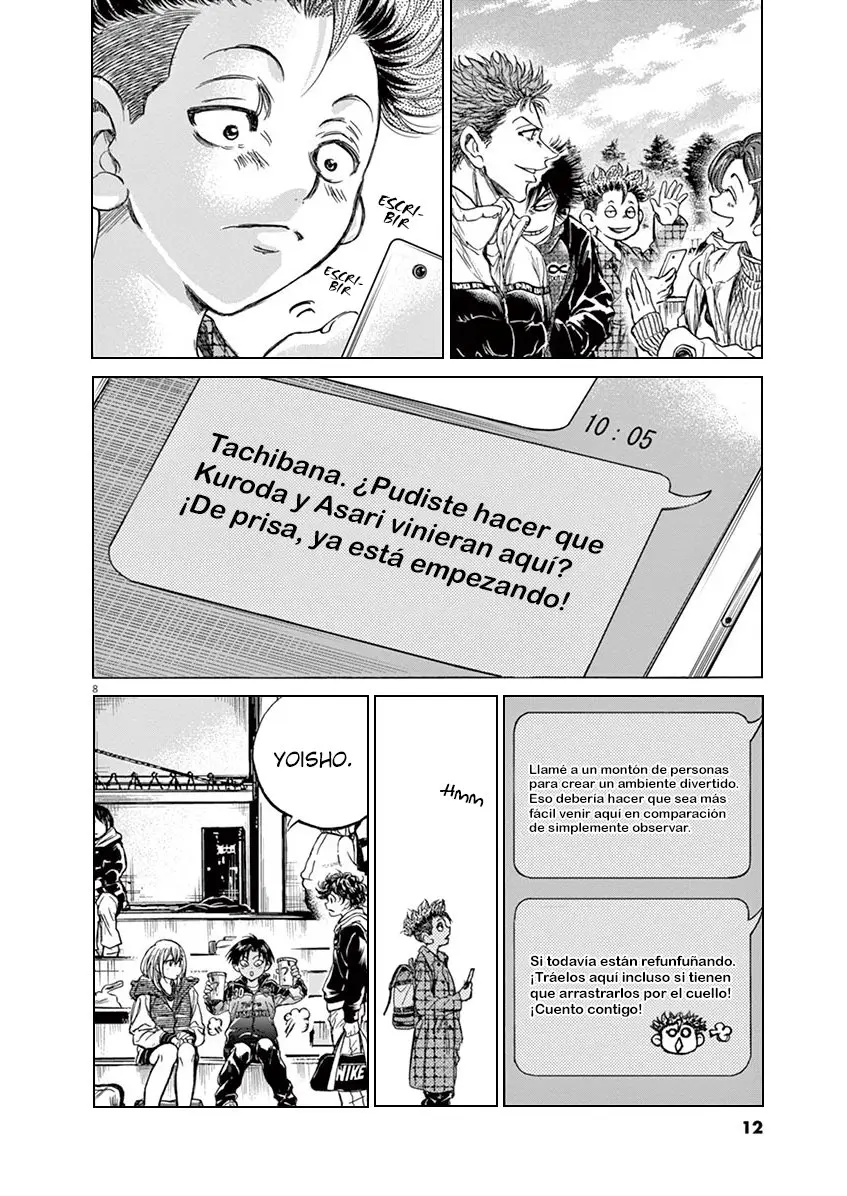 Ao ashi capítulo 222, página 14