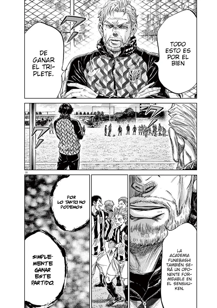 Ao ashi capítulo 224, página 19