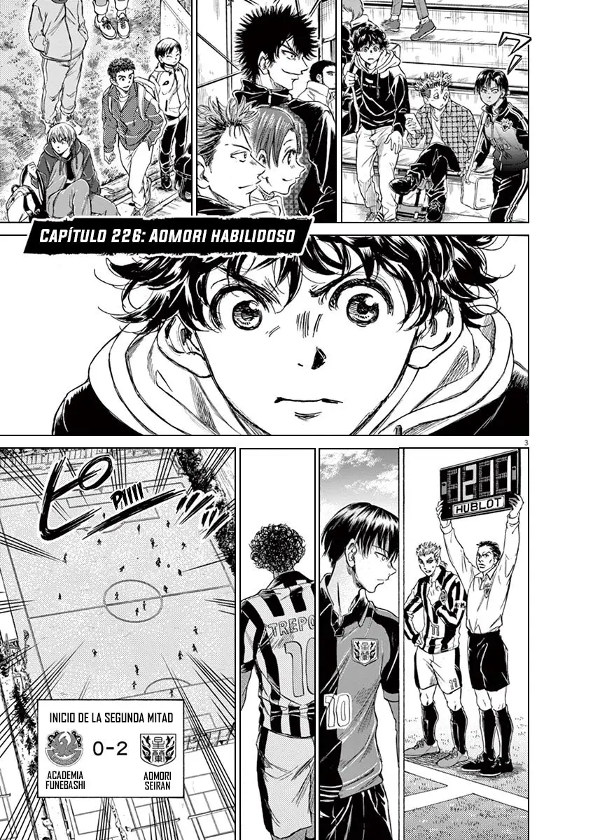 Ao ashi capítulo 226, página 4