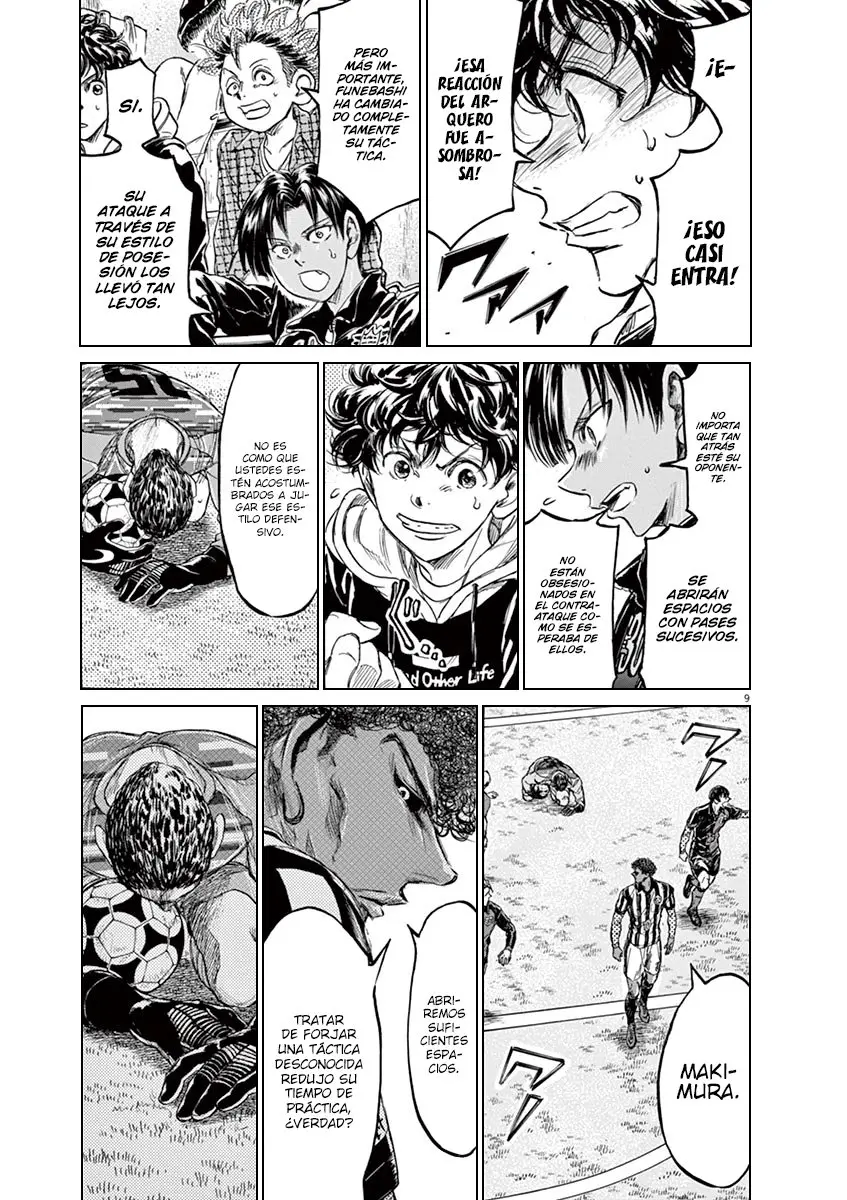 Ao ashi capítulo 226, página 10