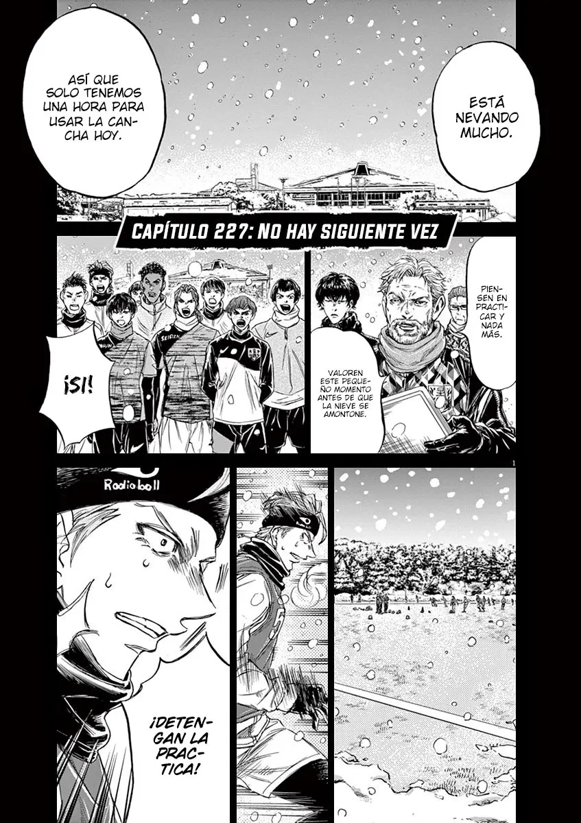Ao ashi capítulo 227, página 2