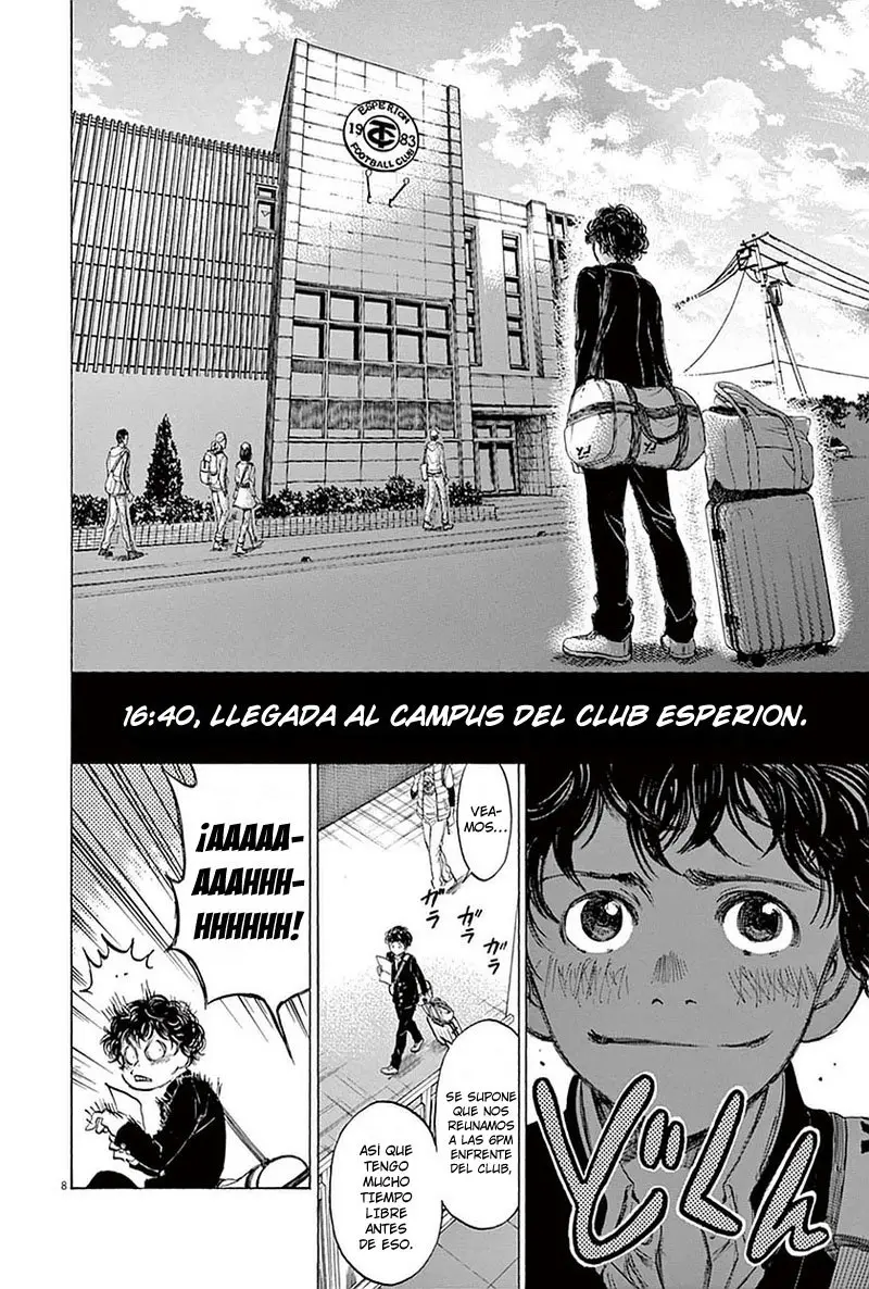 Ao ashi capítulo 23, página 9