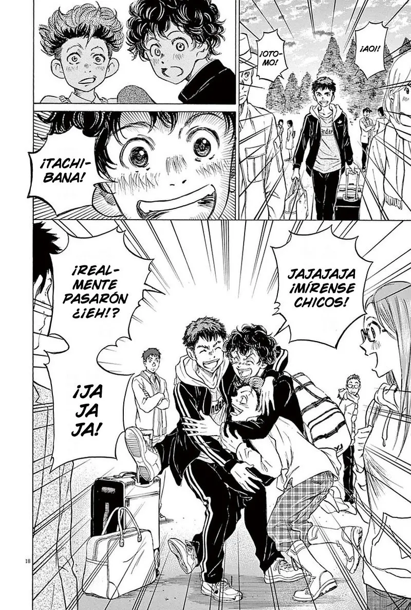Ao ashi capítulo 23, página 18