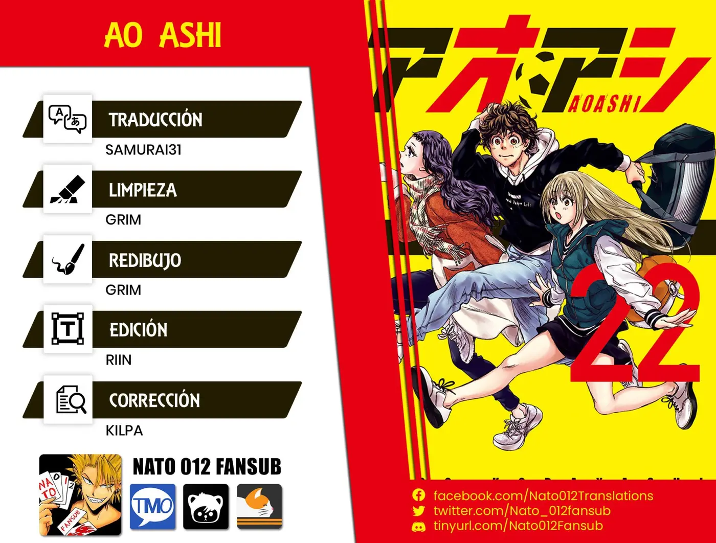 Ao ashi capítulo 230, página 1