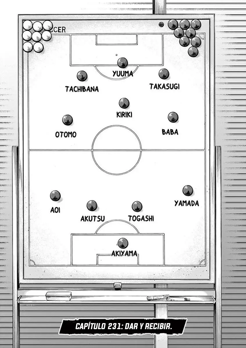 Ao ashi capítulo 231, página 2