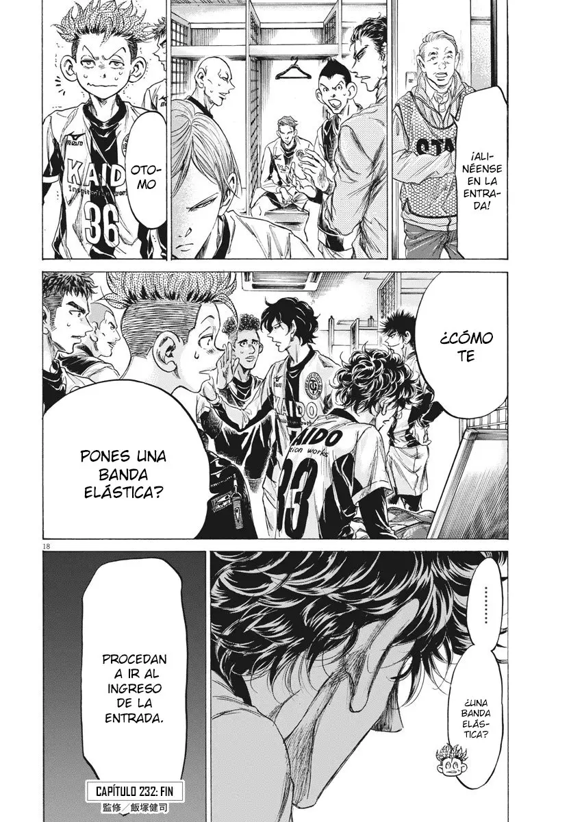 Ao ashi capítulo 232, página 24
