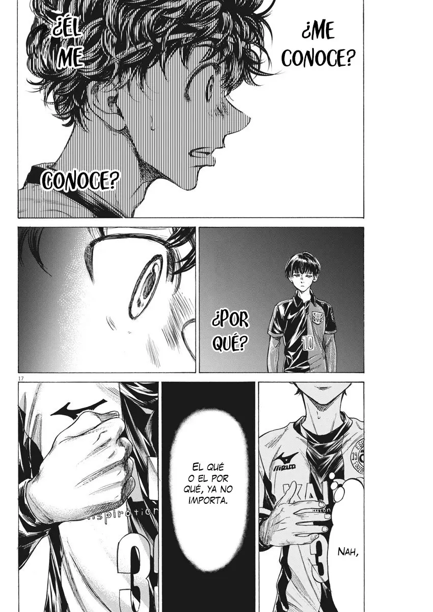 Ao ashi capítulo 233, página 19