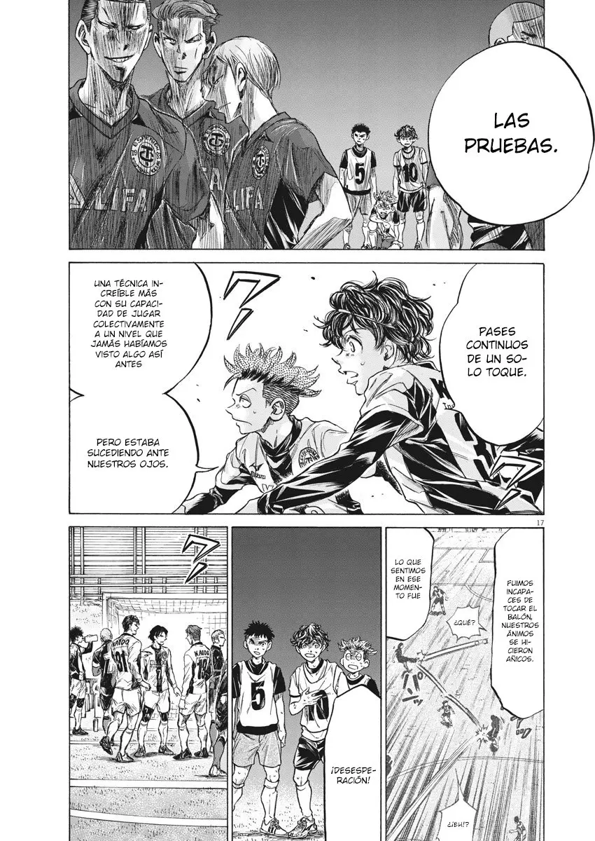 Ao ashi capítulo 234, página 18