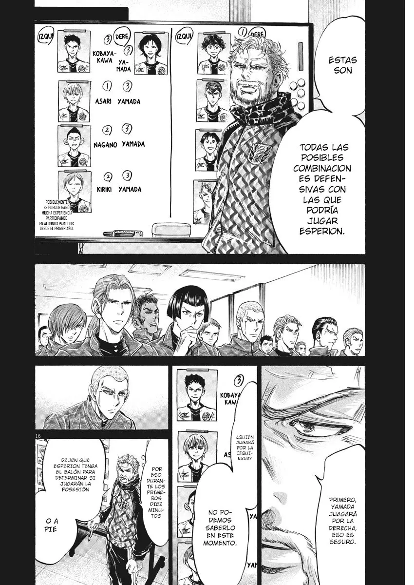 Ao ashi capítulo 236, página 17