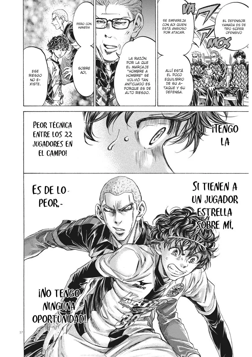 Ao ashi capítulo 237, página 18