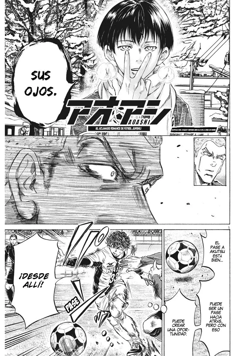 Ao ashi capítulo 238, página 6