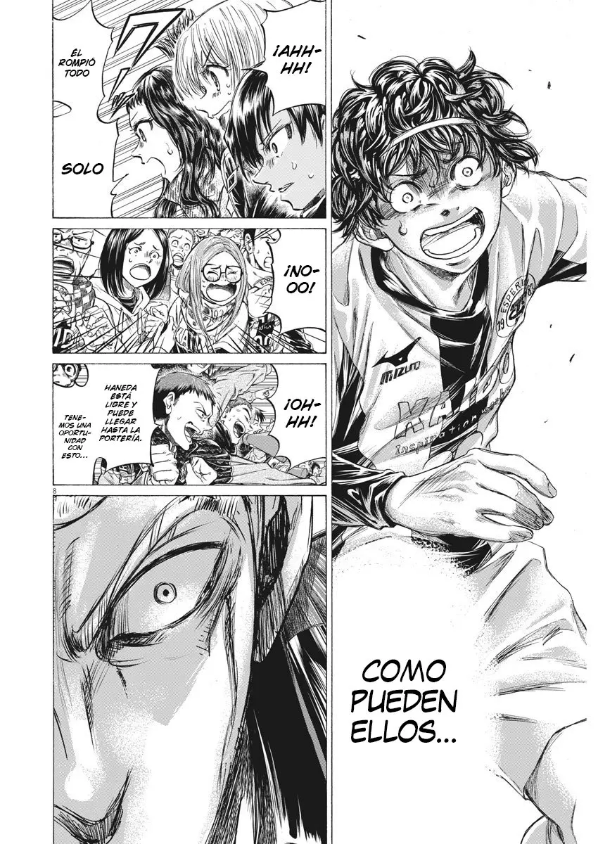 Ao ashi capítulo 238, página 9