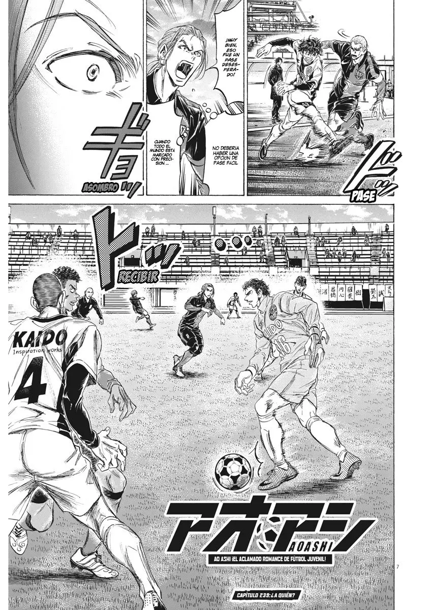Ao ashi capítulo 239, página 8
