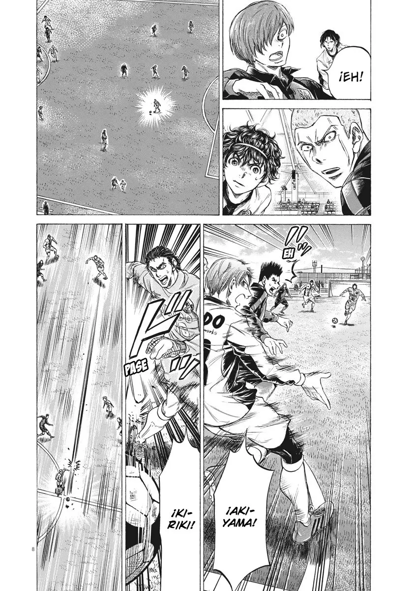Ao ashi capítulo 239, página 9
