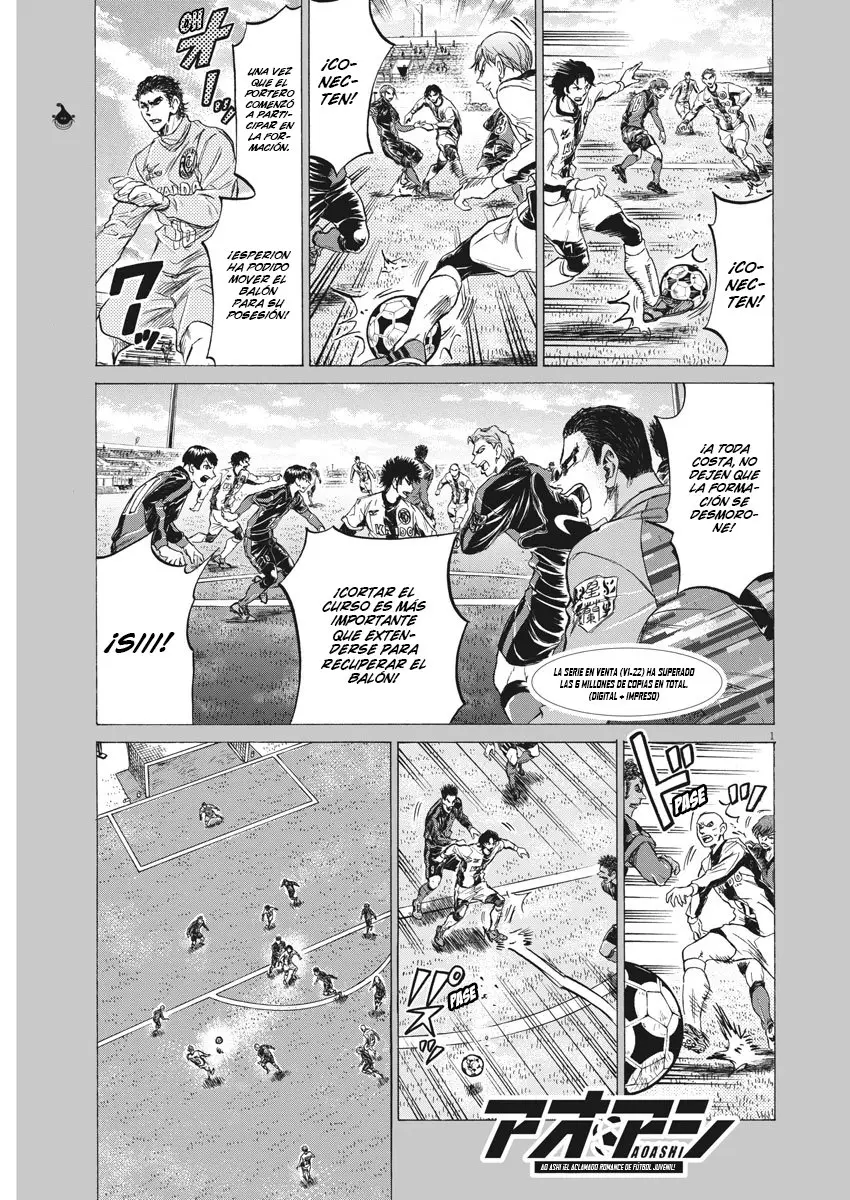 Ao ashi capítulo 241, página 2