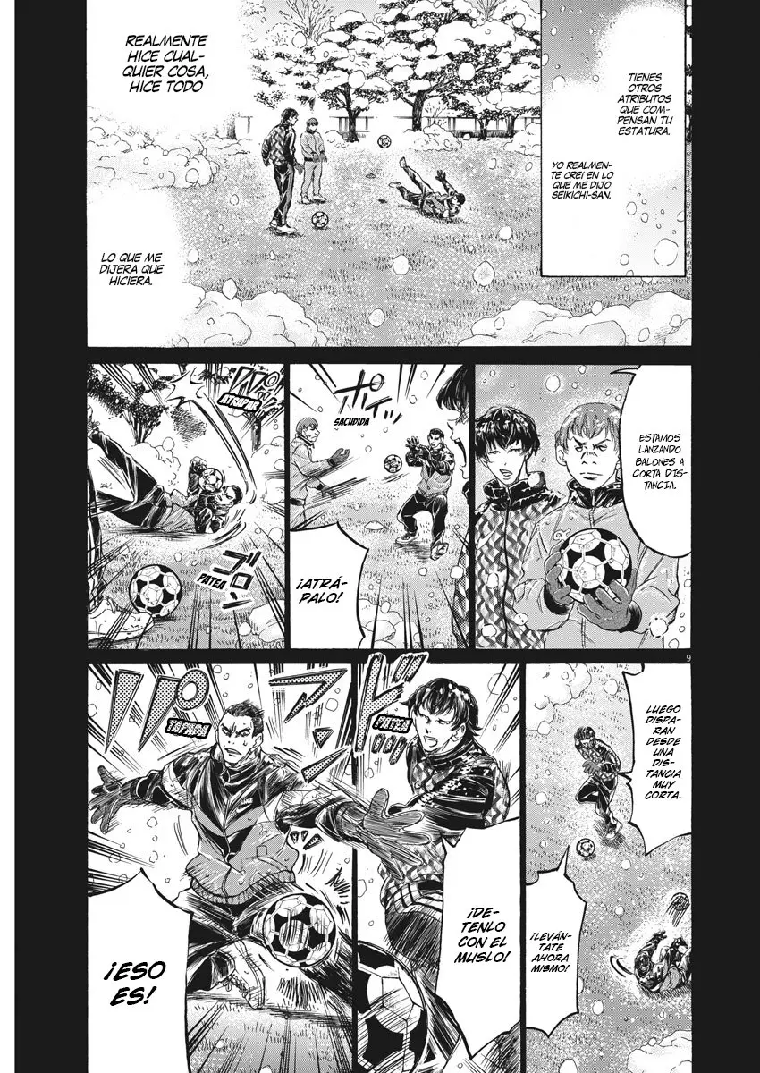 Ao ashi capítulo 241, página 10