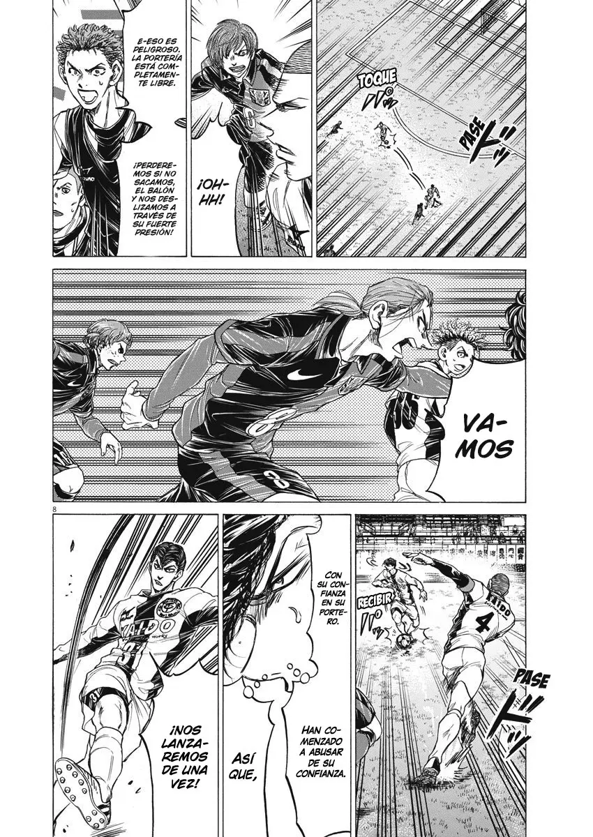 Ao ashi capítulo 242, página 14